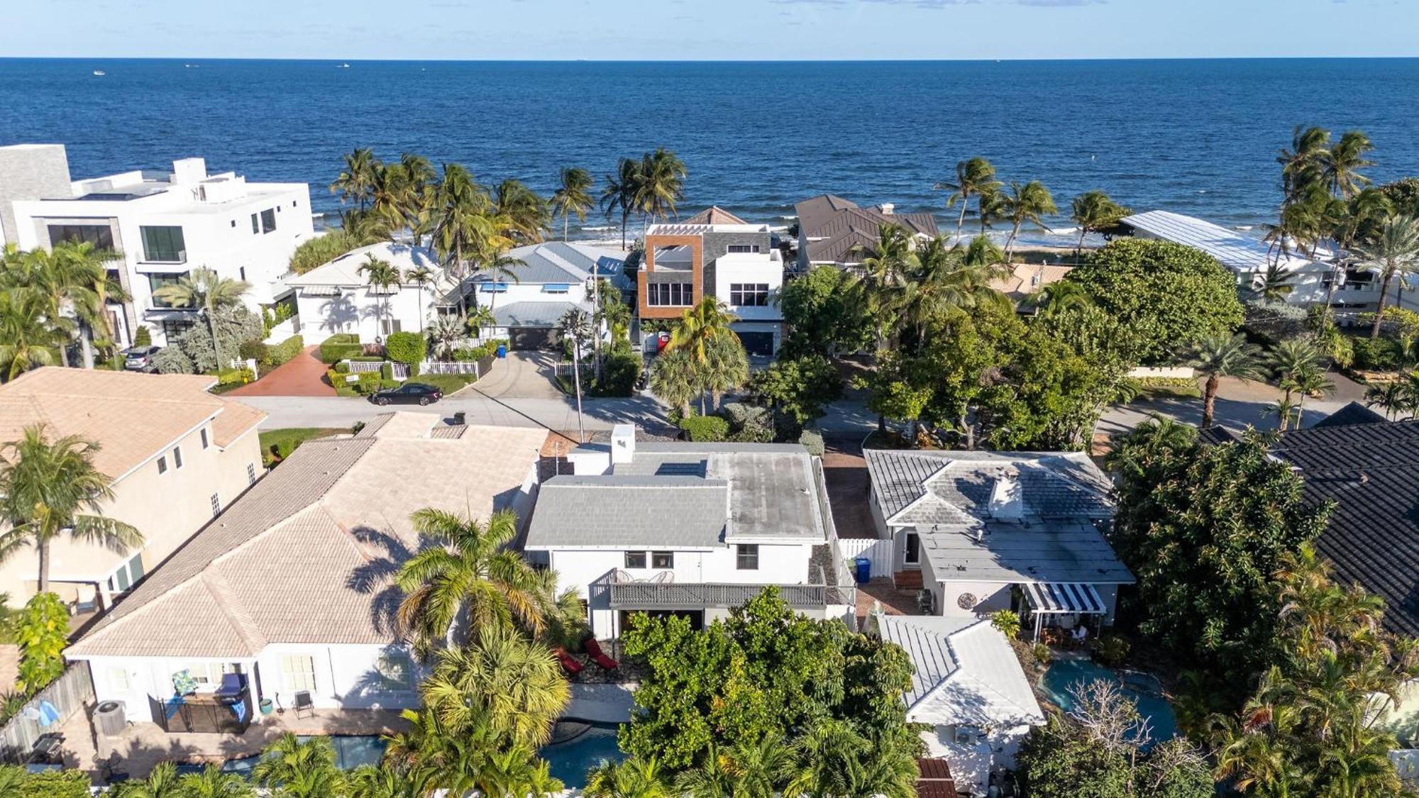 4 Bed/4,5 Bath Beach House Форт-Лодердейл Экстерьер фото